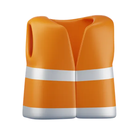 Safety Vest  3D Icon