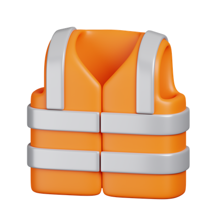 Safety Vest  3D Icon