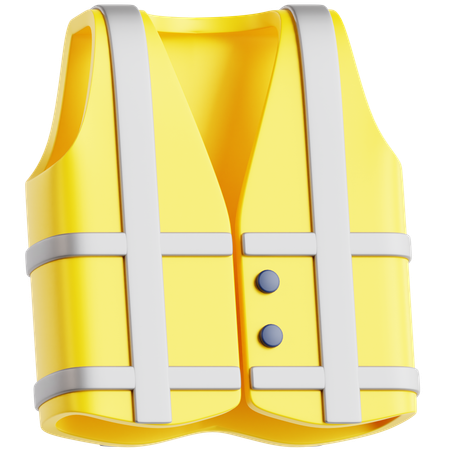 Safety Vest  3D Icon