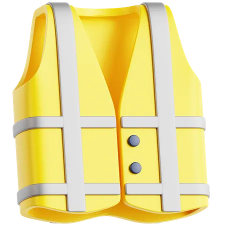 Safety Vest  3D Icon