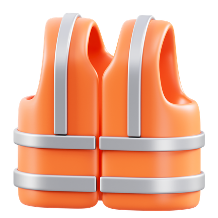 Safety Vest  3D Icon