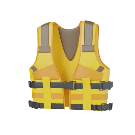 Safety Vest  3D Icon