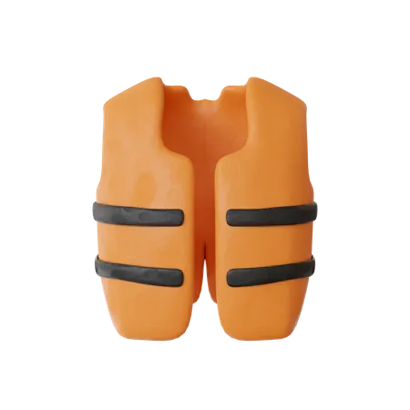 Safety Vest  3D Icon