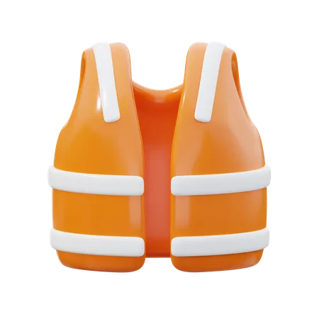 Safety Vest  3D Icon