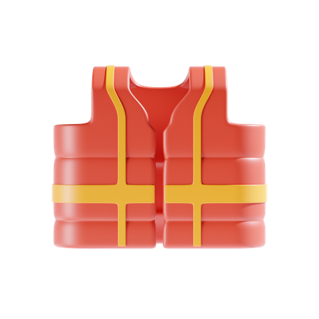 Safety Vest  3D Icon