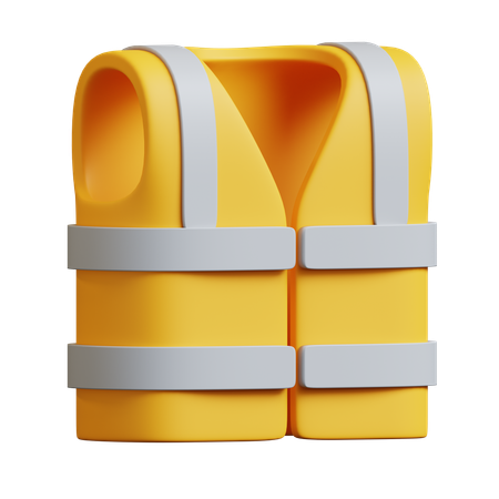 Safety Vest  3D Icon