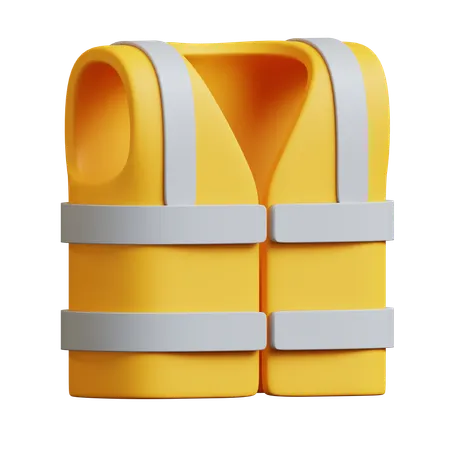 Safety Vest  3D Icon