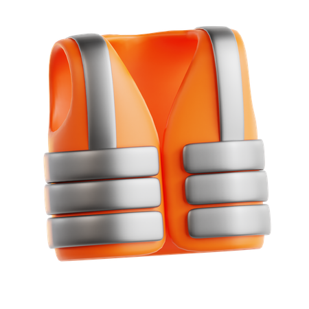 Safety Vest  3D Icon