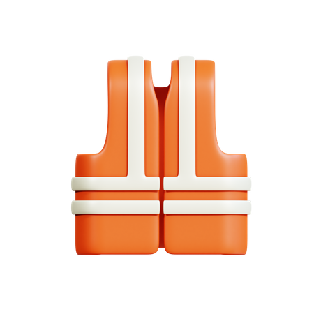 Safety Vest  3D Icon