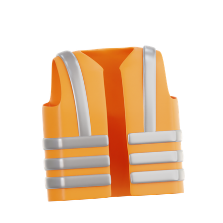 Safety Vest  3D Icon