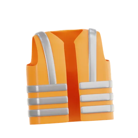 Safety Vest  3D Icon