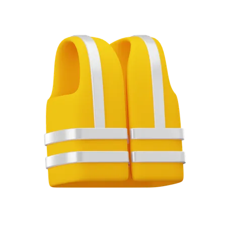 Safety Vest  3D Icon