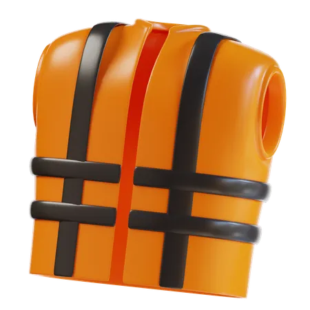 Safety Vest  3D Icon