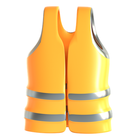 Safety Vest  3D Icon