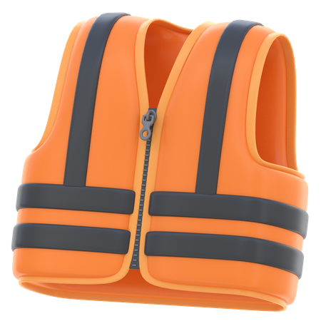 Safety Vest  3D Icon