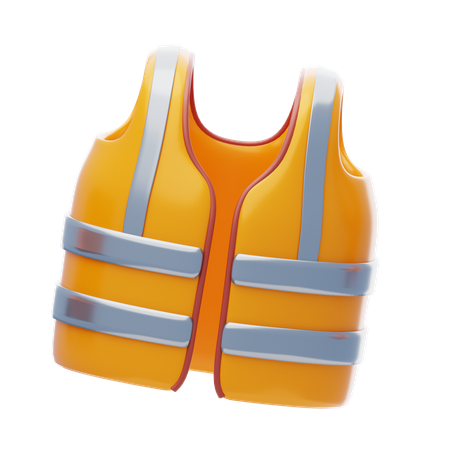 Safety Vest  3D Icon