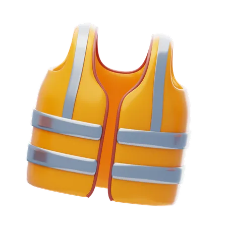 Safety Vest  3D Icon