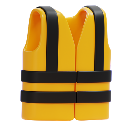 Safety Vest  3D Icon