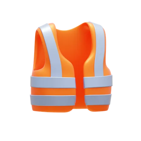 Safety Vest  3D Icon