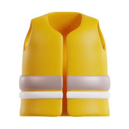 Safety Vest  3D Icon