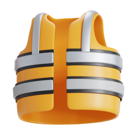 Safety Vest  3D Icon
