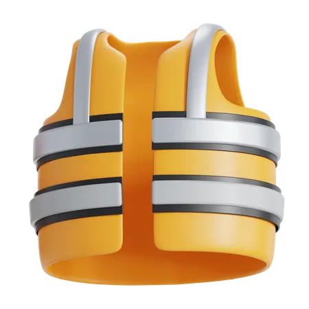 Safety Vest  3D Icon
