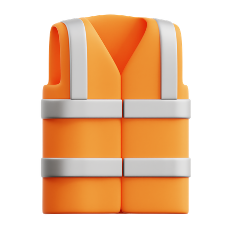 Safety Vest  3D Icon