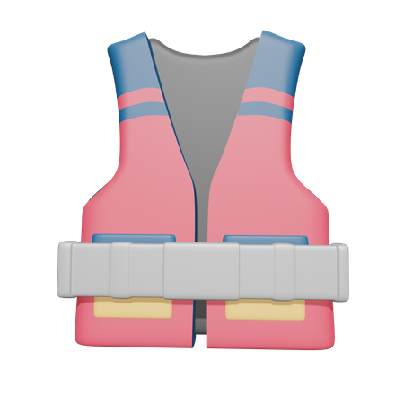 Safety Vest  3D Icon