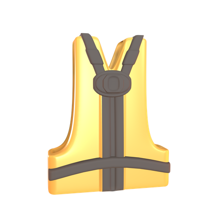 Safety Vest  3D Icon