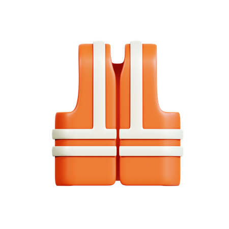 Safety Vest  3D Icon