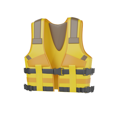 Safety Vest  3D Icon