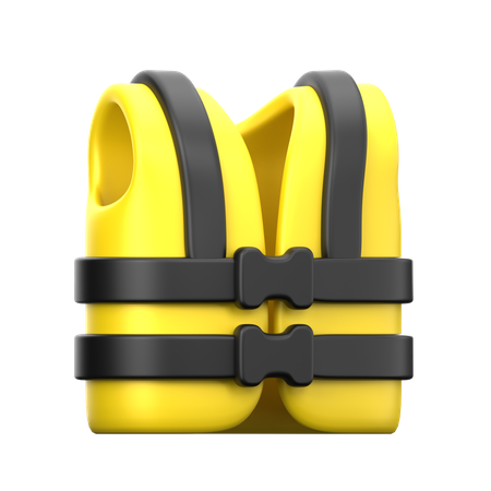 Safety Vest  3D Icon