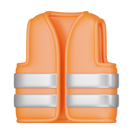 Safety Vest  3D Icon