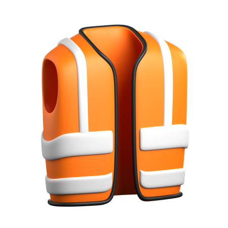 Safety Vest  3D Icon