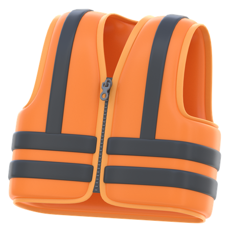 Safety Vest  3D Icon