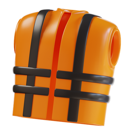 Safety Vest  3D Icon