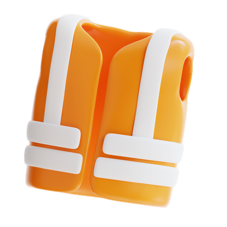 Safety Vest  3D Icon
