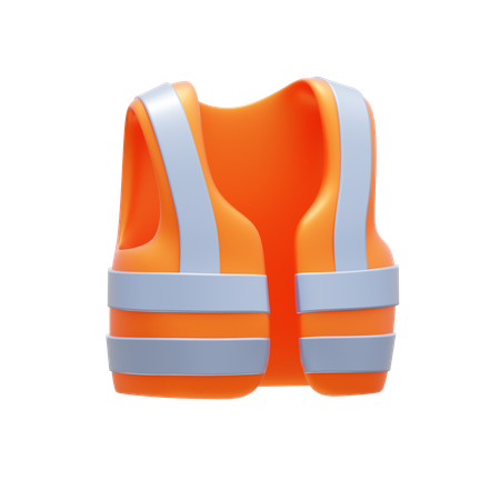 Safety Vest  3D Icon