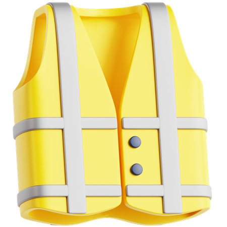 Safety Vest  3D Icon