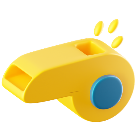 Safety Whistle  3D Icon