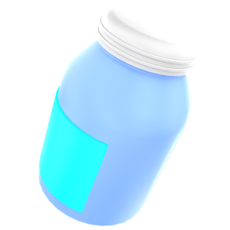 Saftflasche  3D Icon