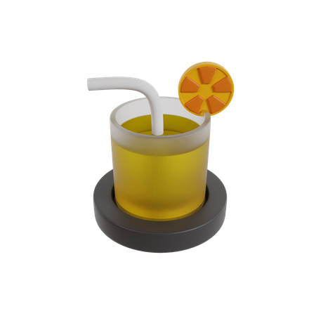 Saftglas  3D Icon