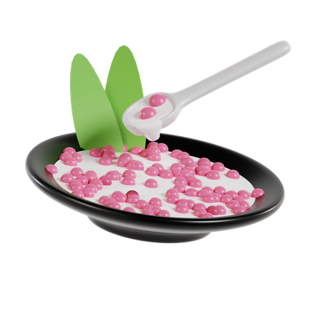 Sago Porridge  3D Icon