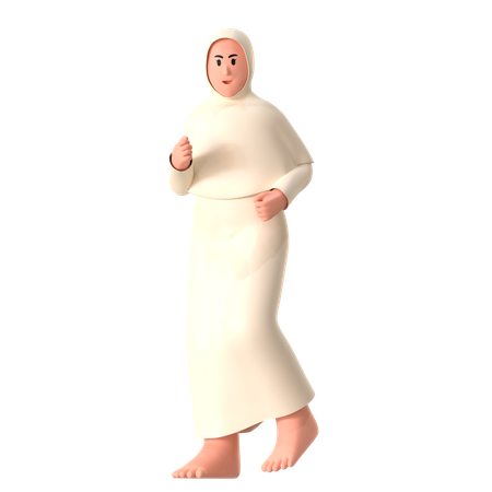 Sa'i Female  3D Illustration