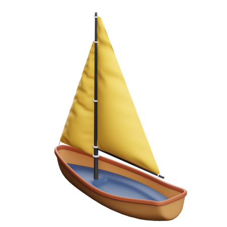 Sailing  3D Icon