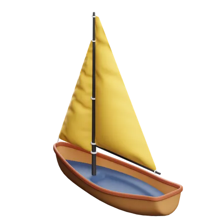 Sailing  3D Icon