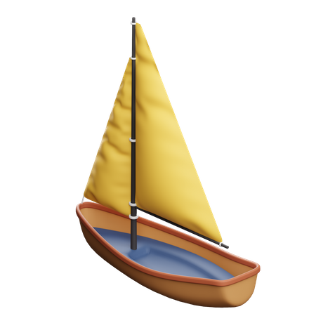 Sailing  3D Icon