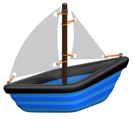 帆船  3D Icon