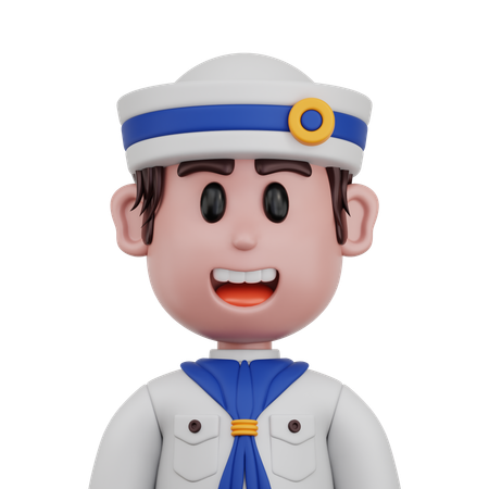 Sailor  3D Icon