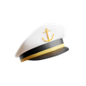 3d marine captain logo